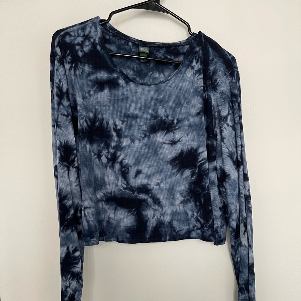 Wild Fable | Tie-dye cropped long sleeve